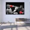 1 panels mike tyson boxing canvas art