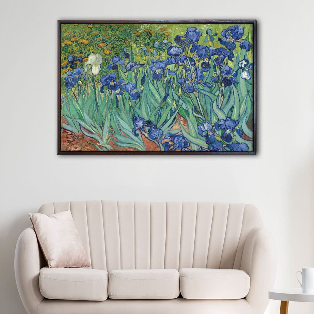 Van Gogh Irises Canvas Art | Fine Art Print | Canvas Art Bay