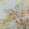 classic world map - europe zoom