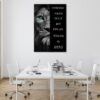 lion quote wall art