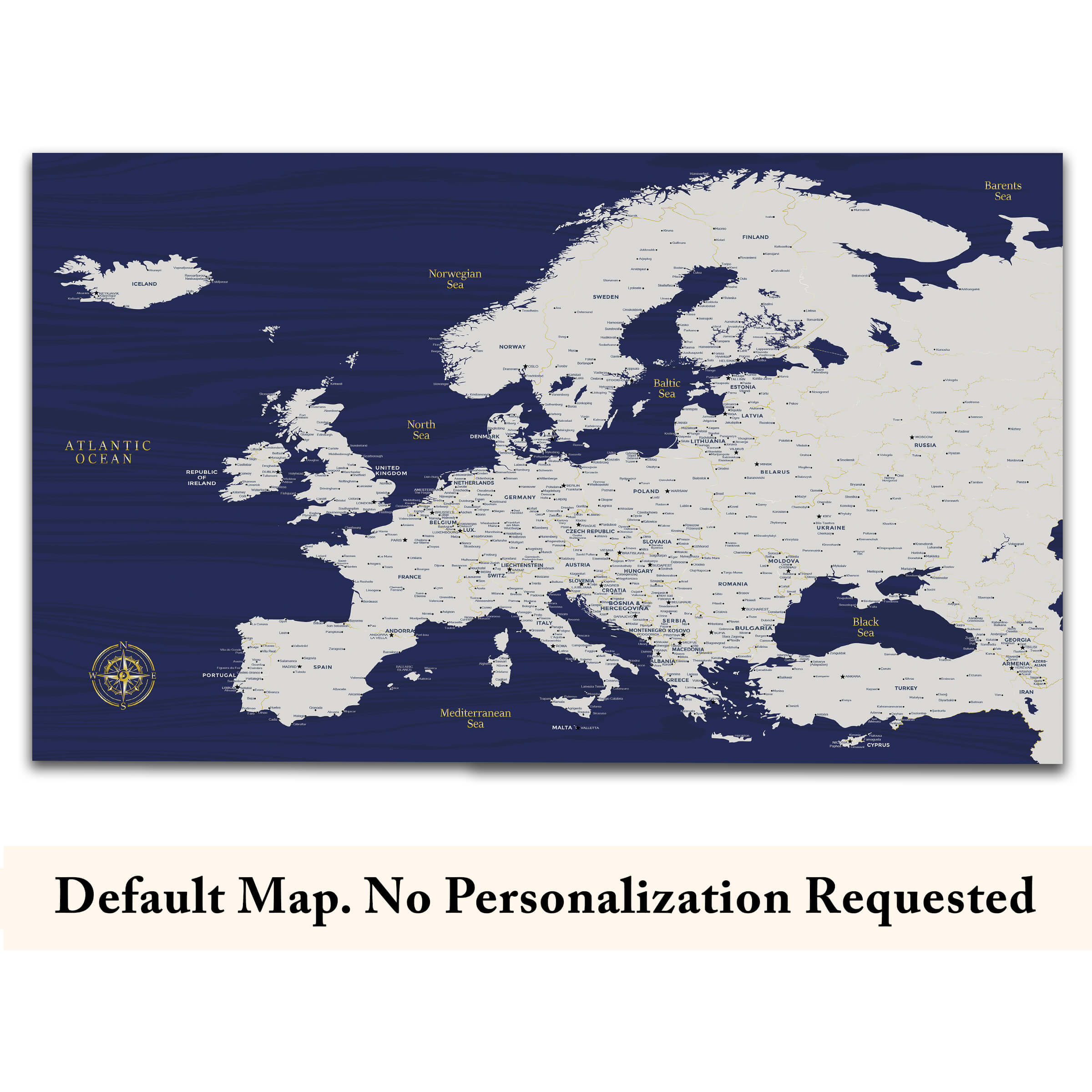 Blue & Gold Europe map non personalized-min