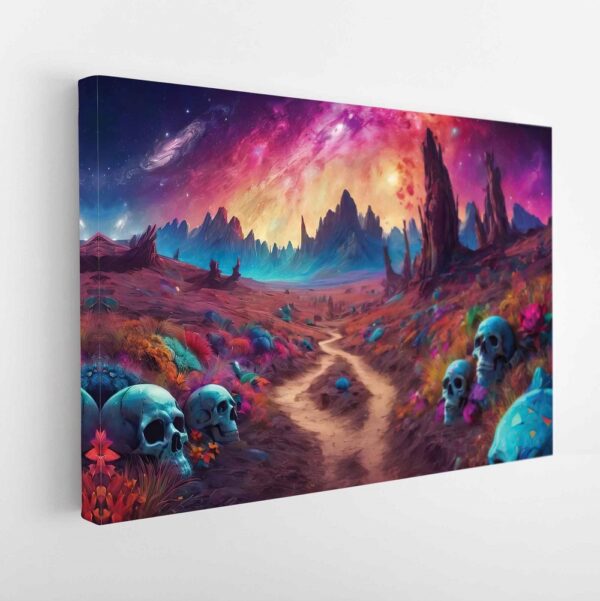death valley stretched canvas