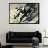 the shadow of death floating frame canvas