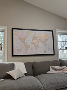 J Bannister world map review